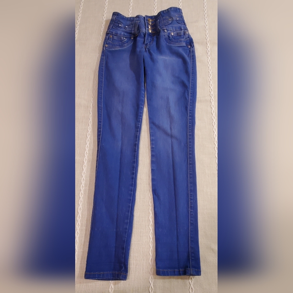 Kalowa Skinny Blue Jeans